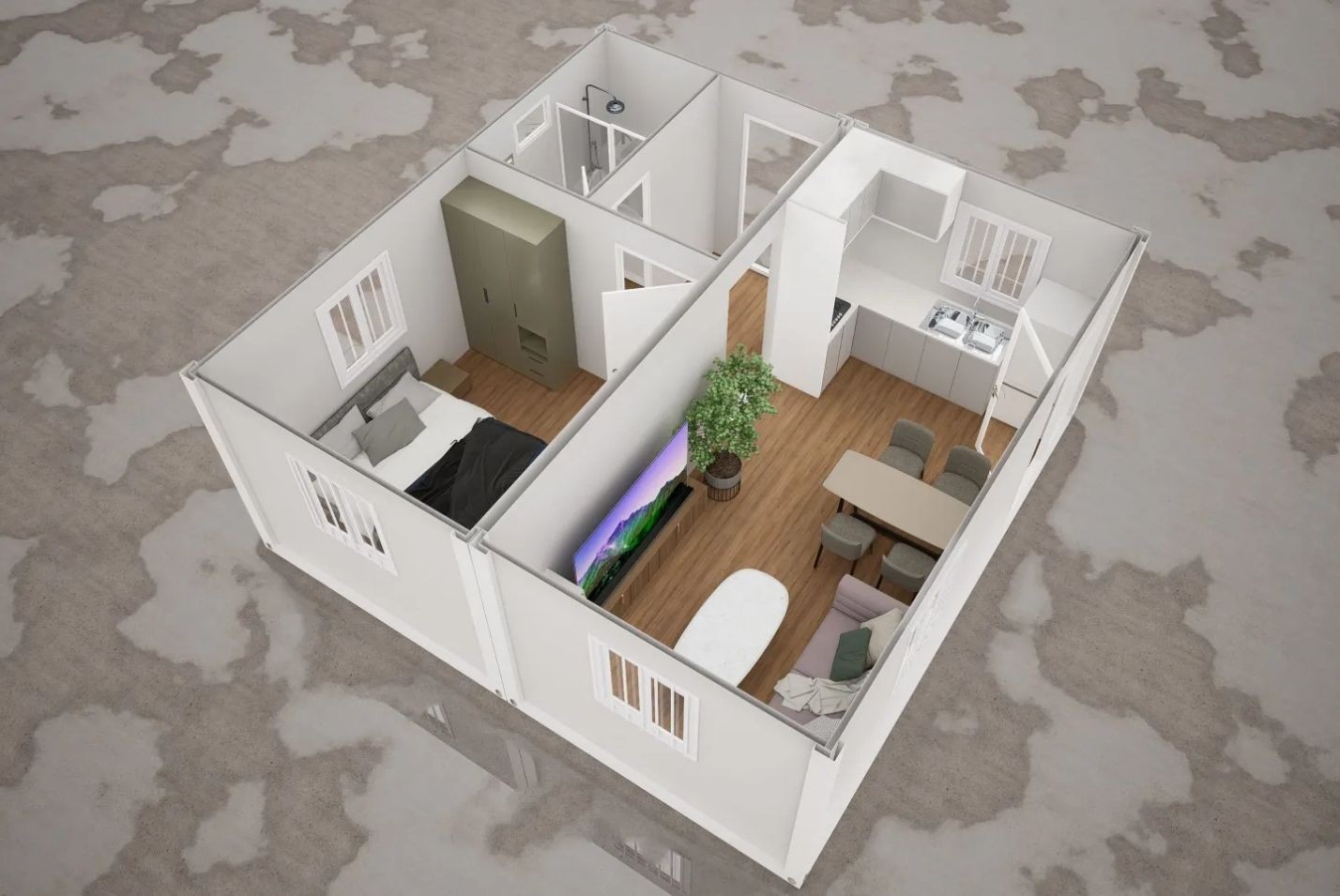 Custom Container Designs Project in Christ Church