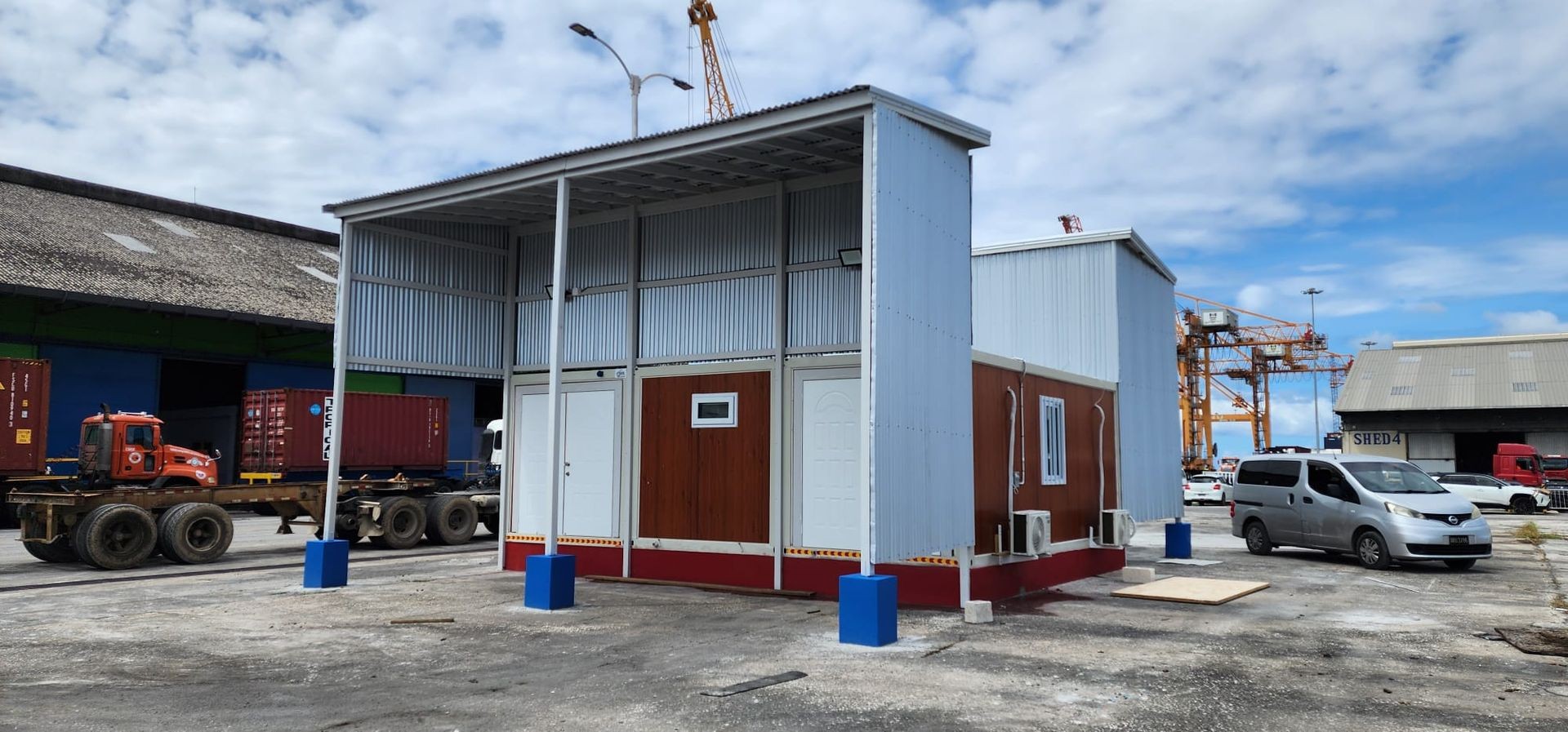 Project in Barbados Port