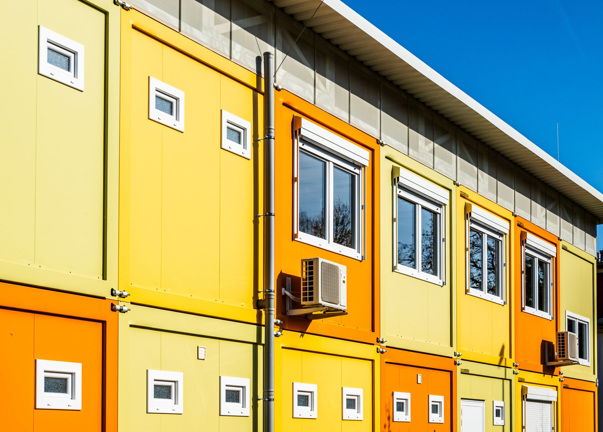 typical mobile office or living container